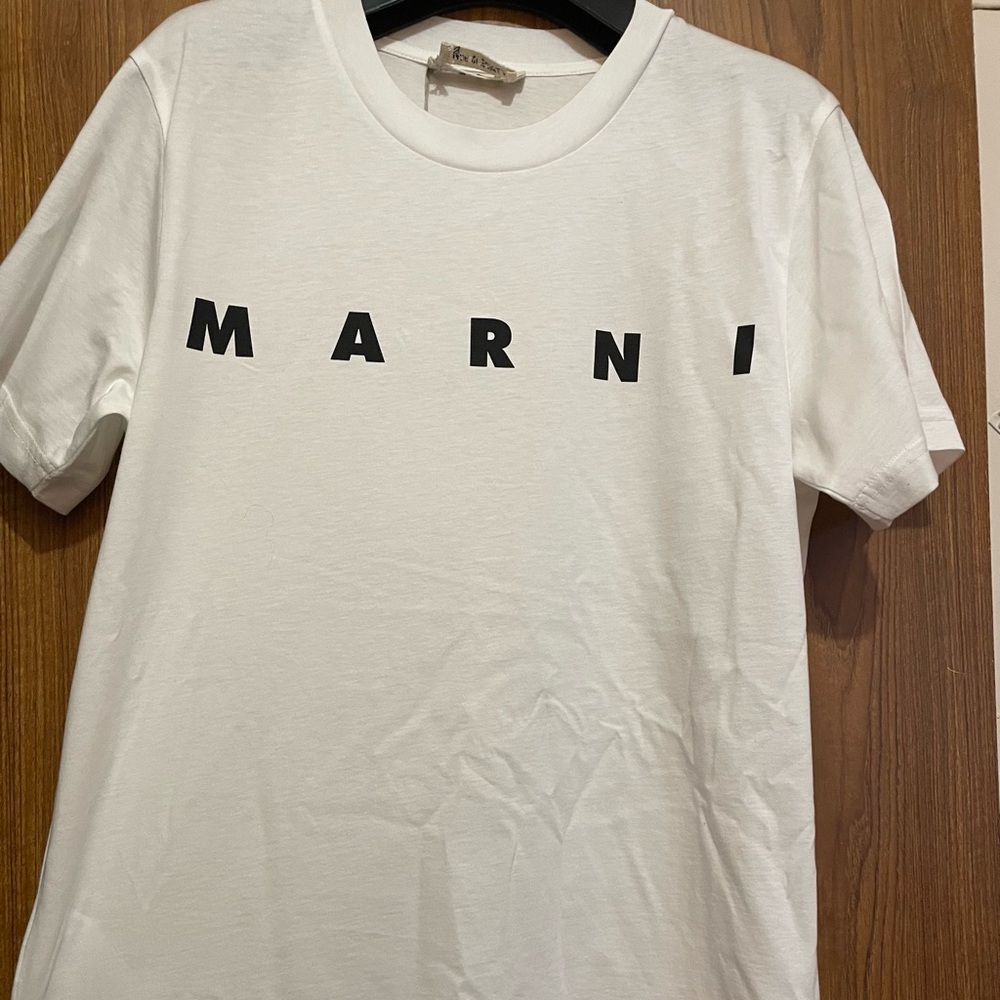 Marni Logo Short Sleeve T shirt